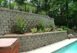 Inspiration Gallery - Pool Retaining Wall - Image: 189