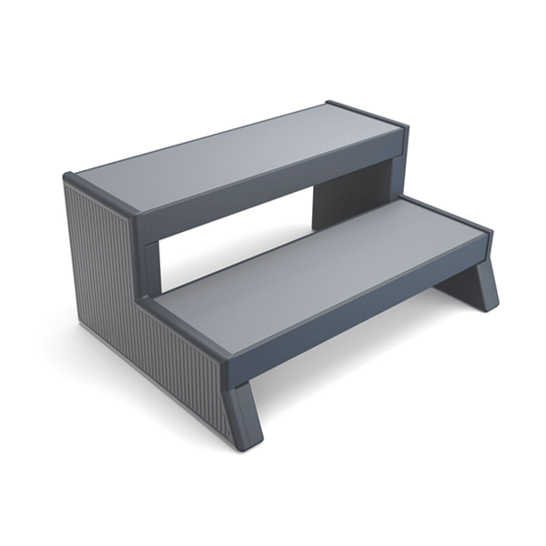HIGHLIFE COLLECTION STEPS --CHARCOAL