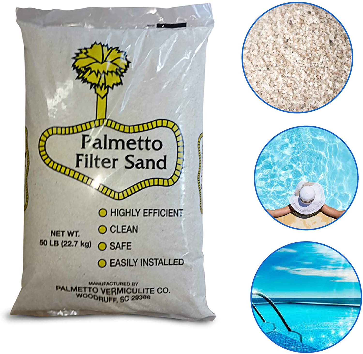 PALMETTO FILTER SAND 50LB