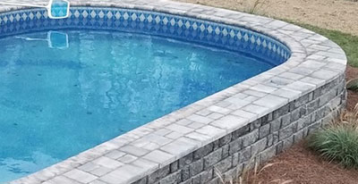 semi inground pool semi inground pool