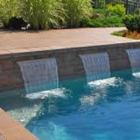 Swimming Pool Water Falls Swimming Pool Water Falls